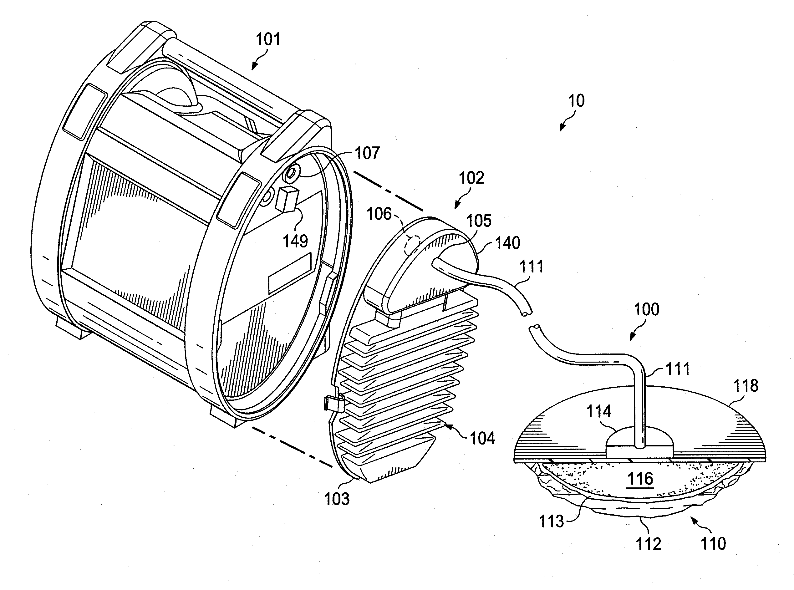 Collapsible canister for use with reduced pressure therapy device