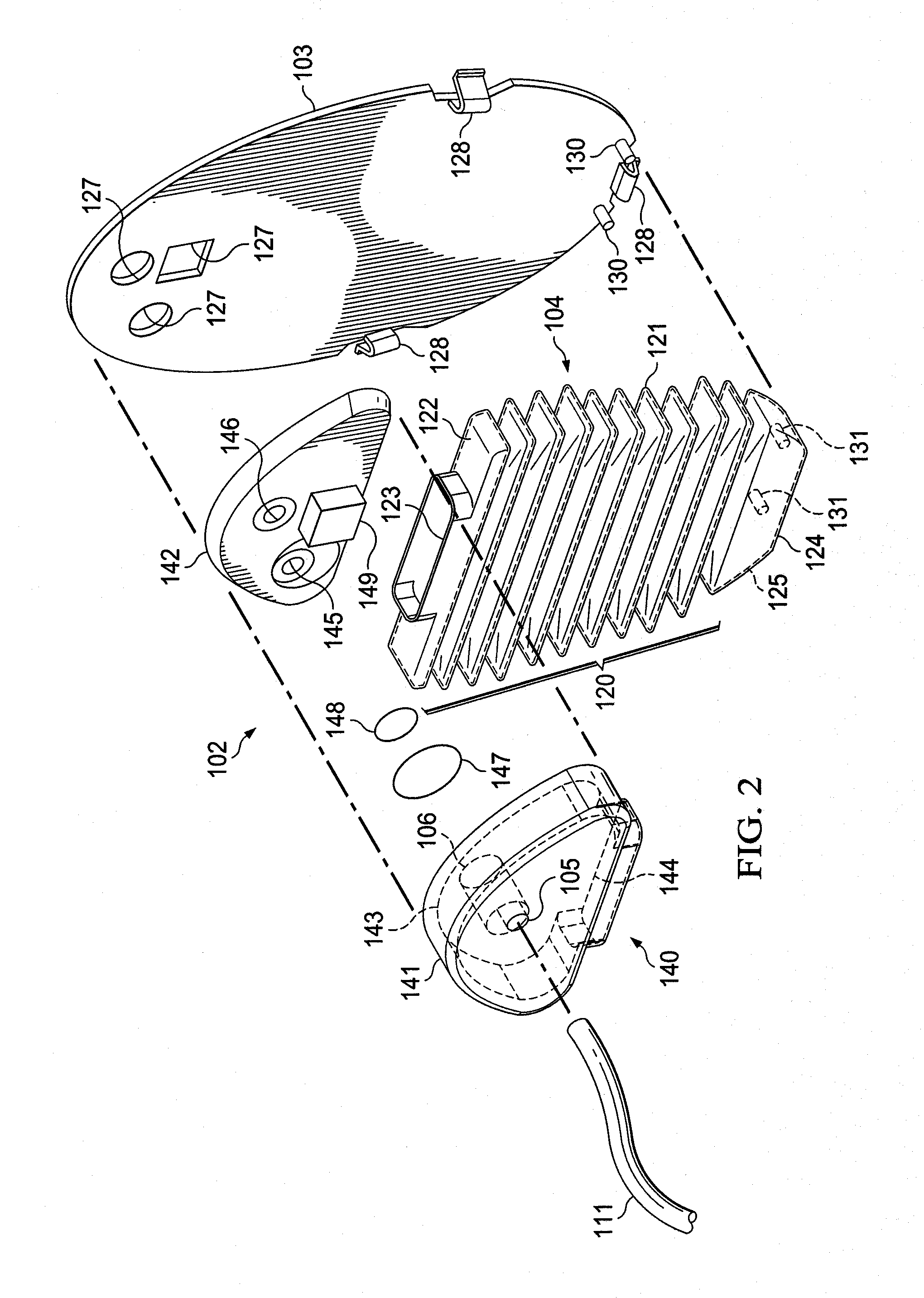 Collapsible canister for use with reduced pressure therapy device