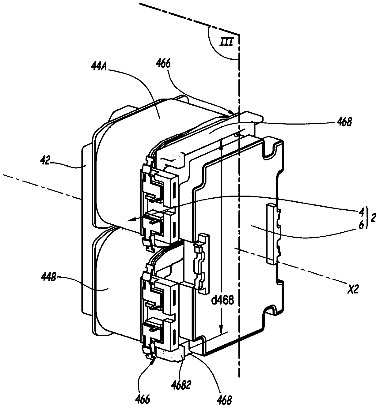 Electromagnetic actuator and electrical contactor including such actuator