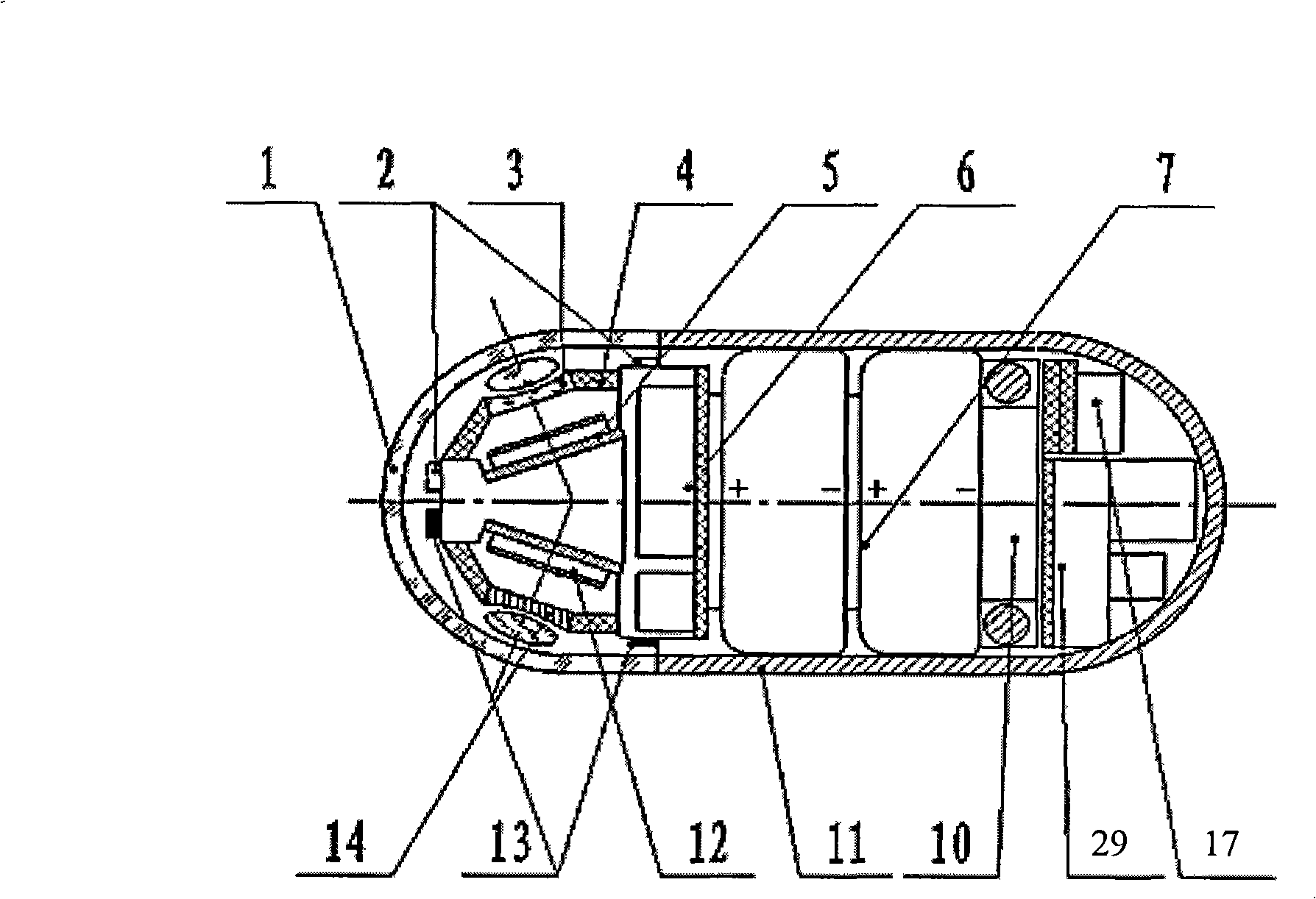 Capsule-shaped endoscope