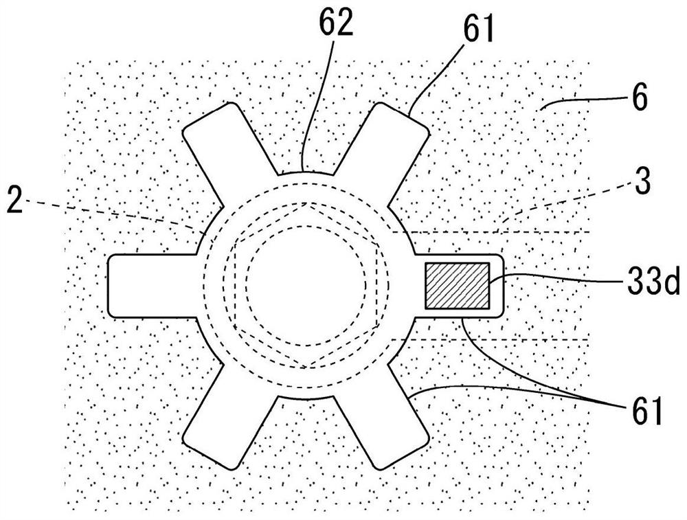 Locking switching mechanism of rotary operating handle and concrete cutting machine