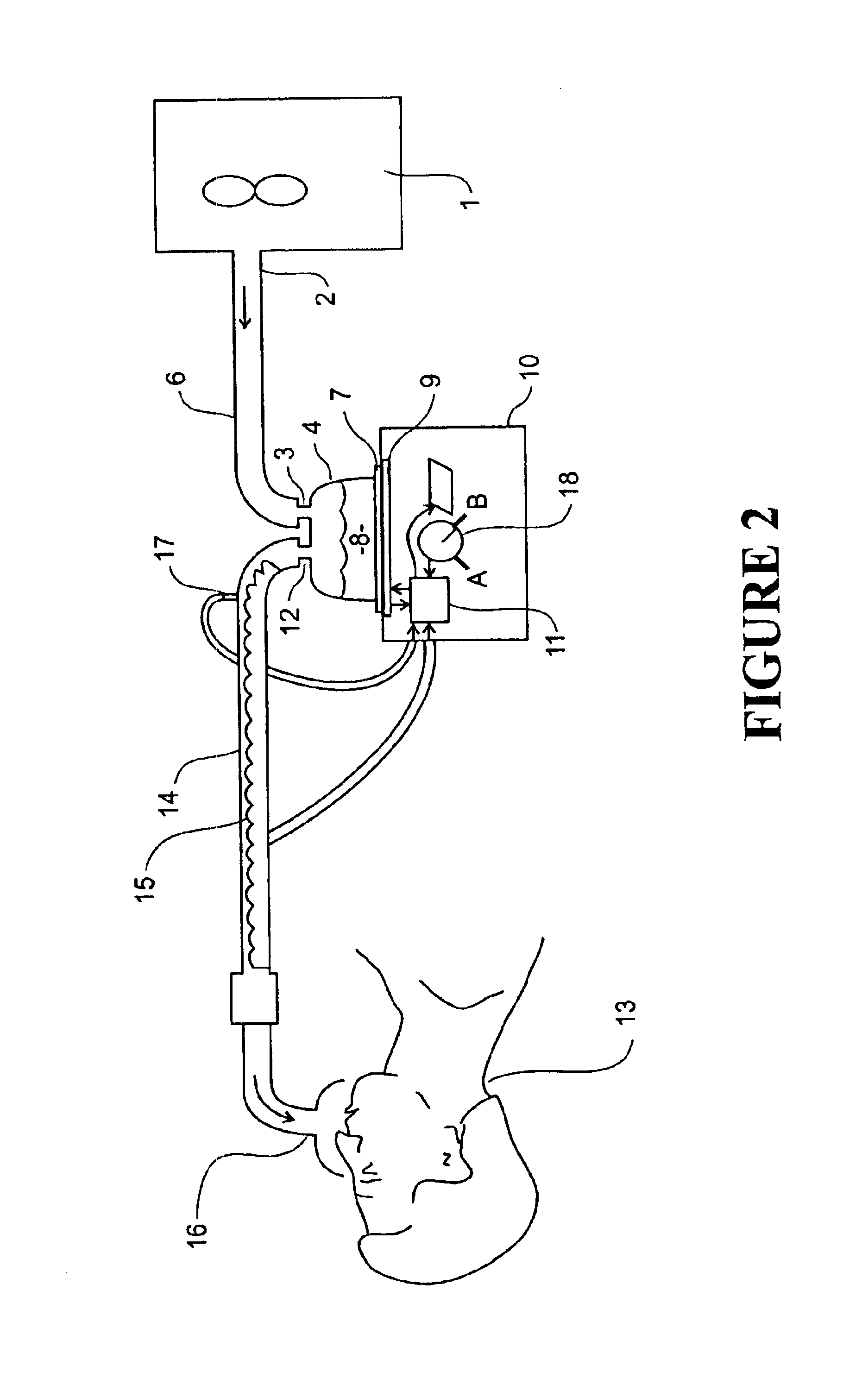 Connector for breathing conduits