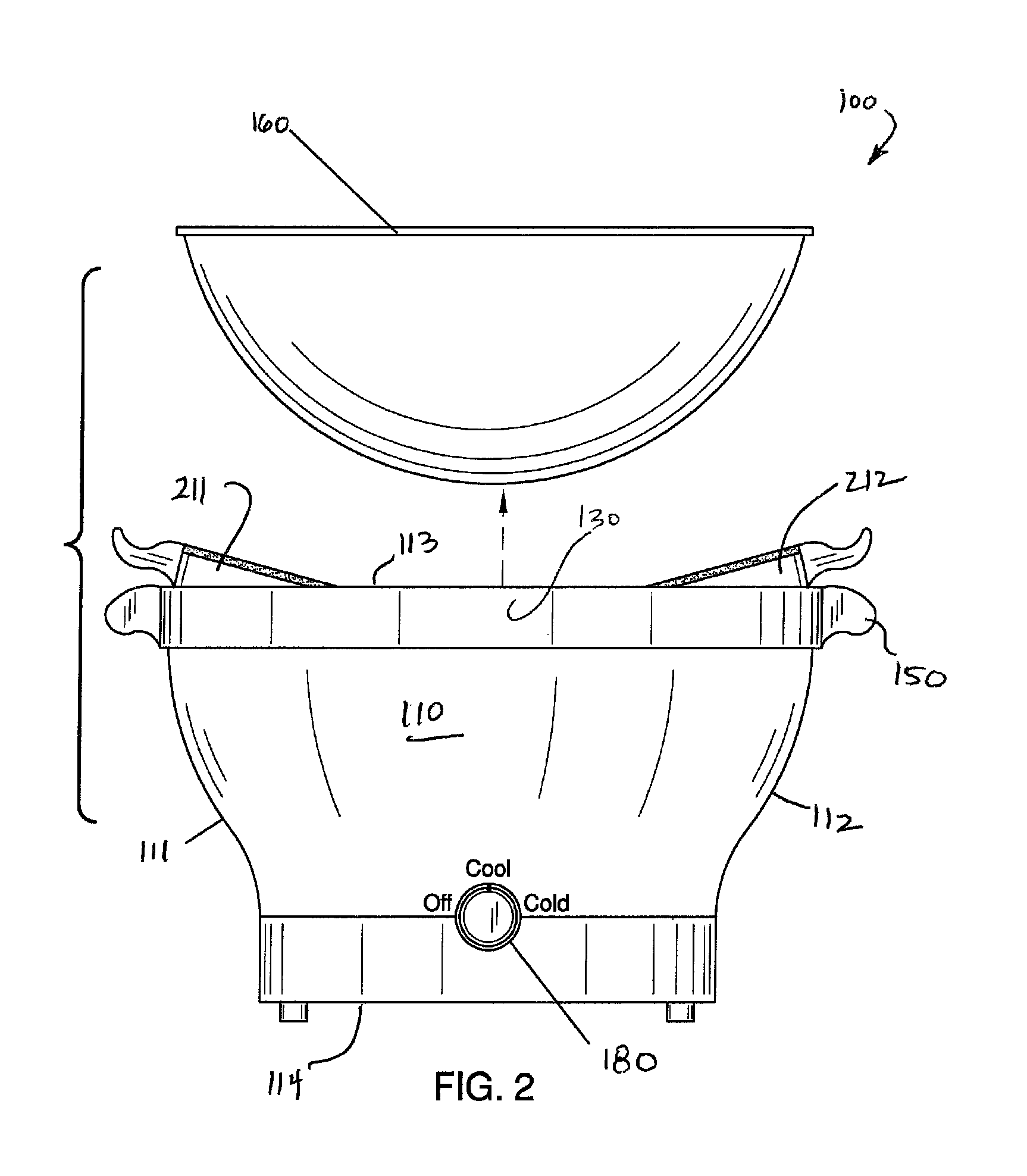 Refrigerating device