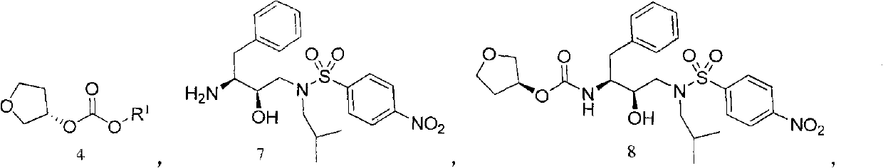 Method for preparing fosamprenavir intermediate