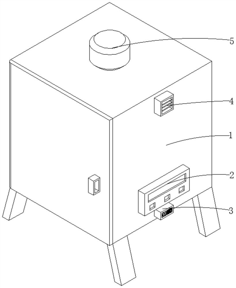 Probiotic constant-temperature drying device and drying method