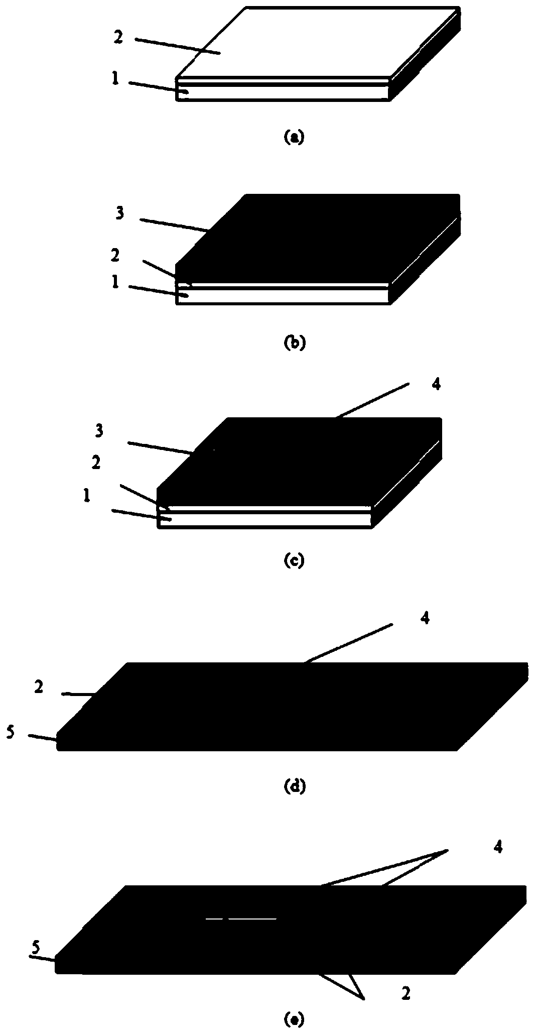 Graphene antenna and preparation method and application thereof