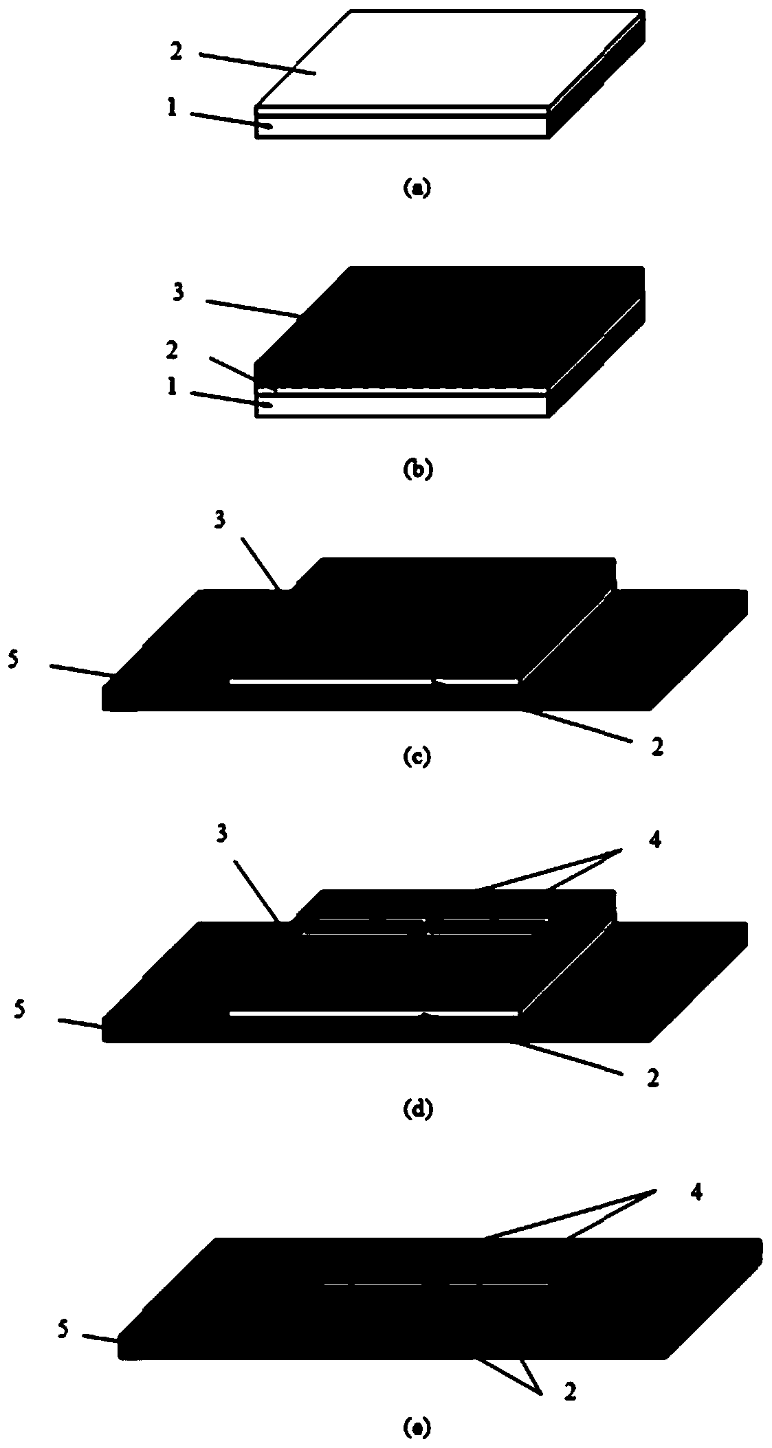 Graphene antenna and preparation method and application thereof