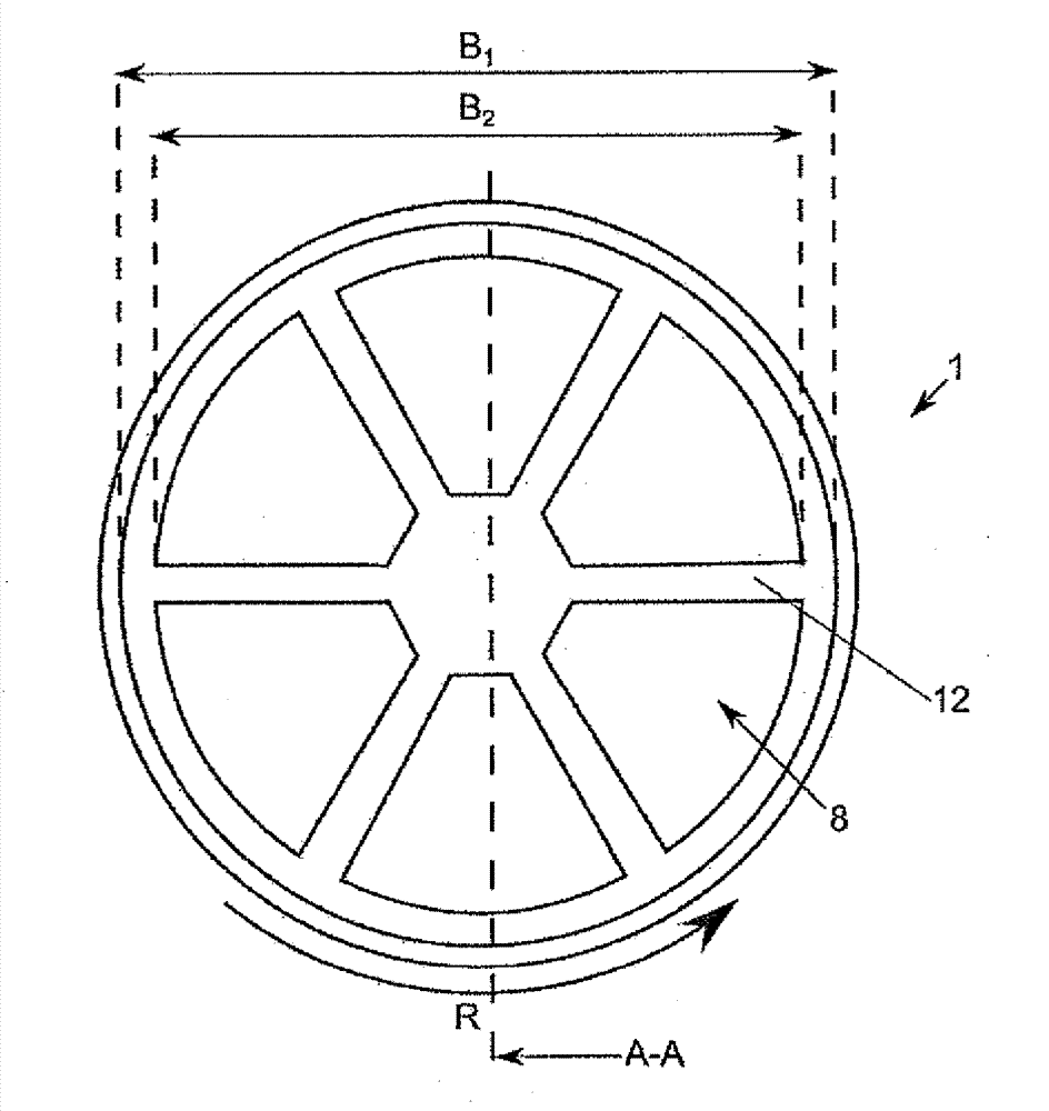 Accommodating device for accommodation and mounting of a wafer