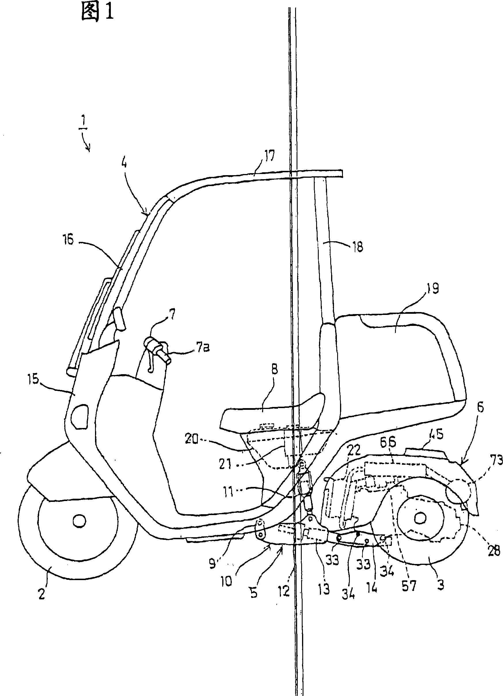 Blowby gas ventilator and crankcase emission control system of internal combustion engine