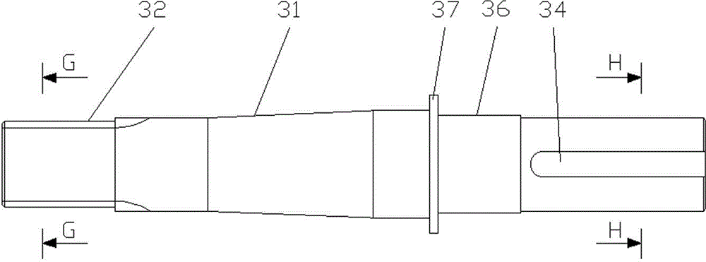 Half shaft device arranged on a walking tractor