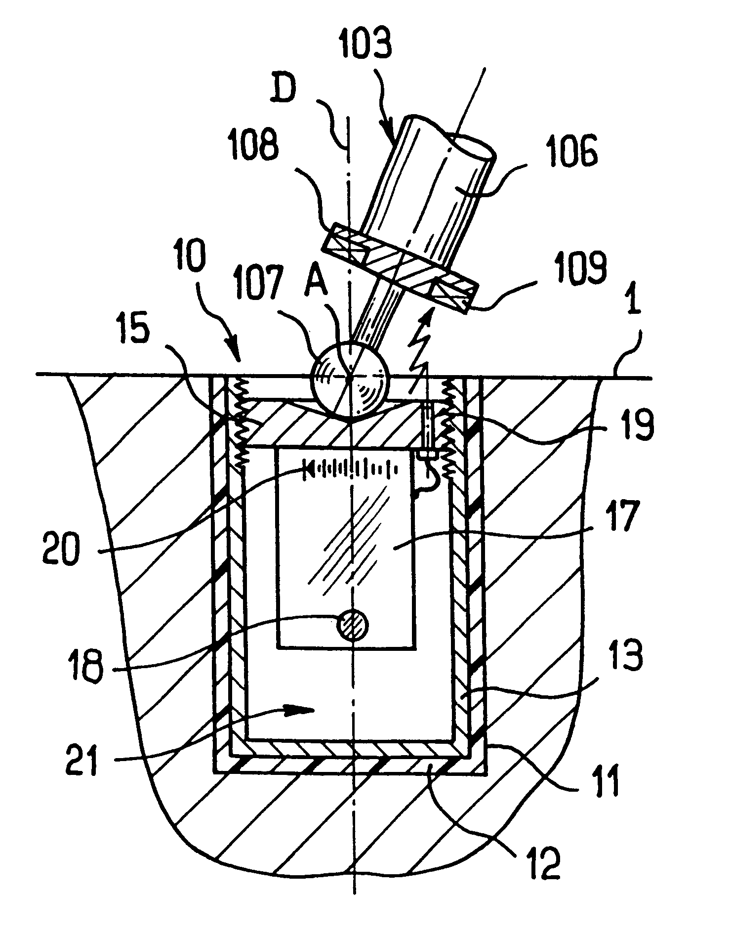 System for identifying the position of a three-dimensional machine in a fixed frame of reference