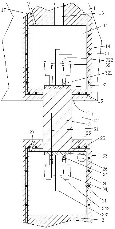 Bridge plate pier connecting structure of prefabricated bridge