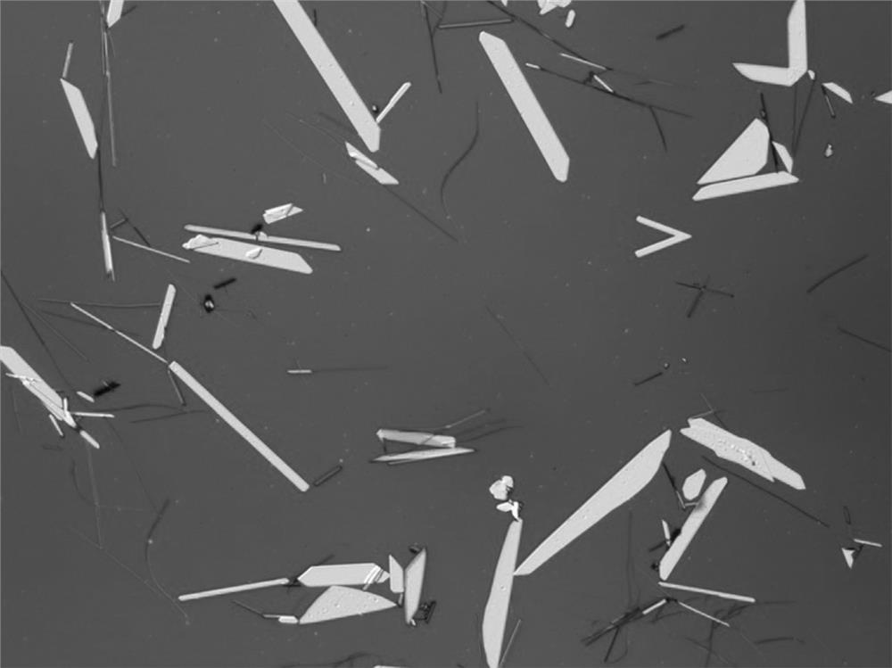 A new phase two-dimensional galena silver telluride synthesized based on two-dimensional tellurium template method and its preparation method and application