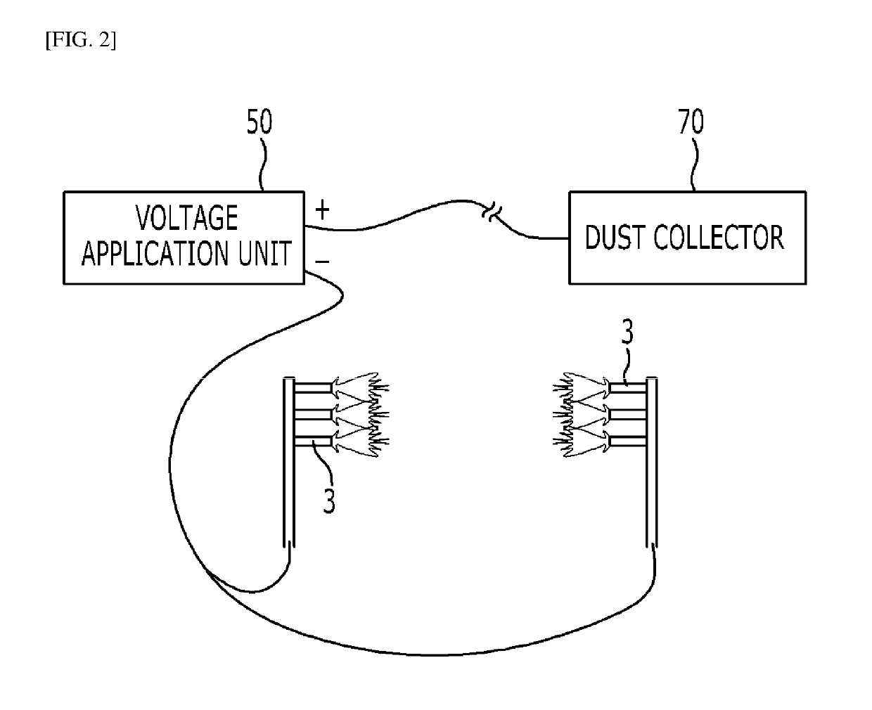 Combustion gas particle adhesion prevention boiler and method