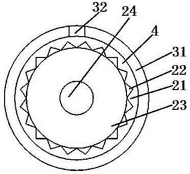 Die assembly for manufacturing air-blowing pipe for cable