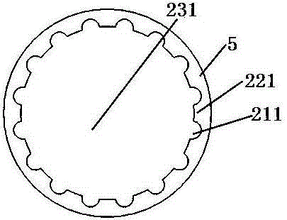 Die assembly for manufacturing air-blowing pipe for cable