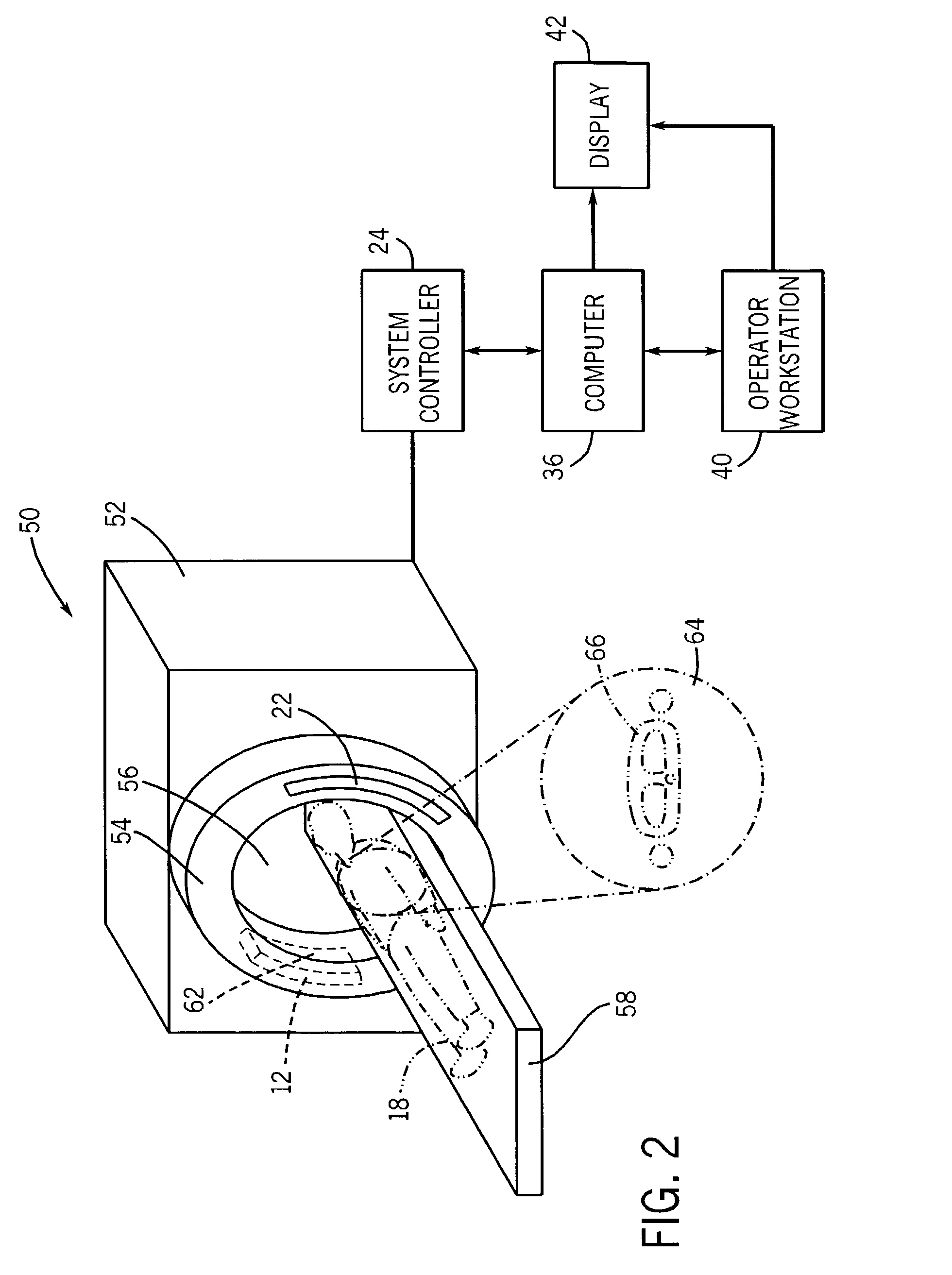 Method and apparatus for removing obstructing structures in CT imaging