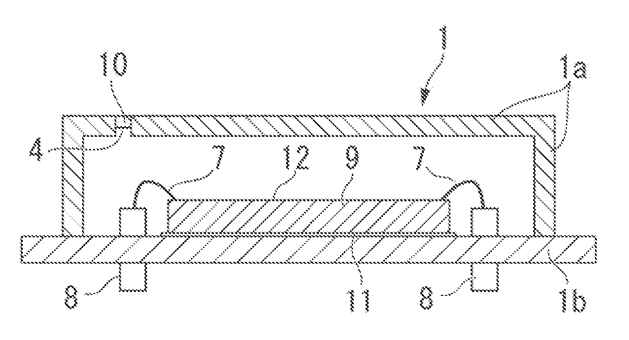 Encapsulating package, printed circuit board, electronic device and method for manufacturing encapsulating package