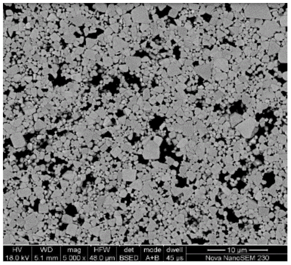 A method for rapidly preparing gradient cemented carbide by adding rare earth elements