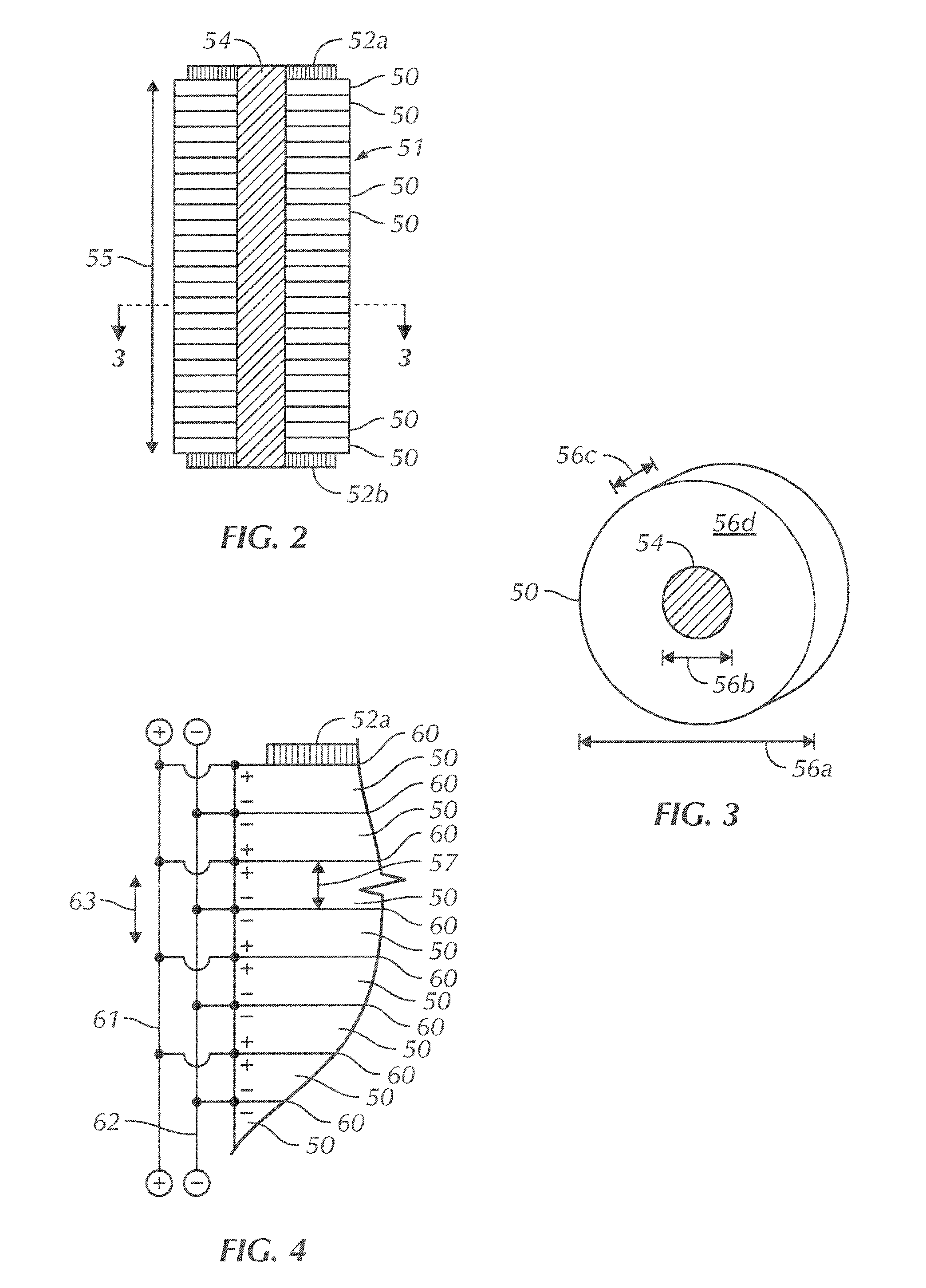 Monopole acoustic transmitter comprising a plurality of piezoelectric discs