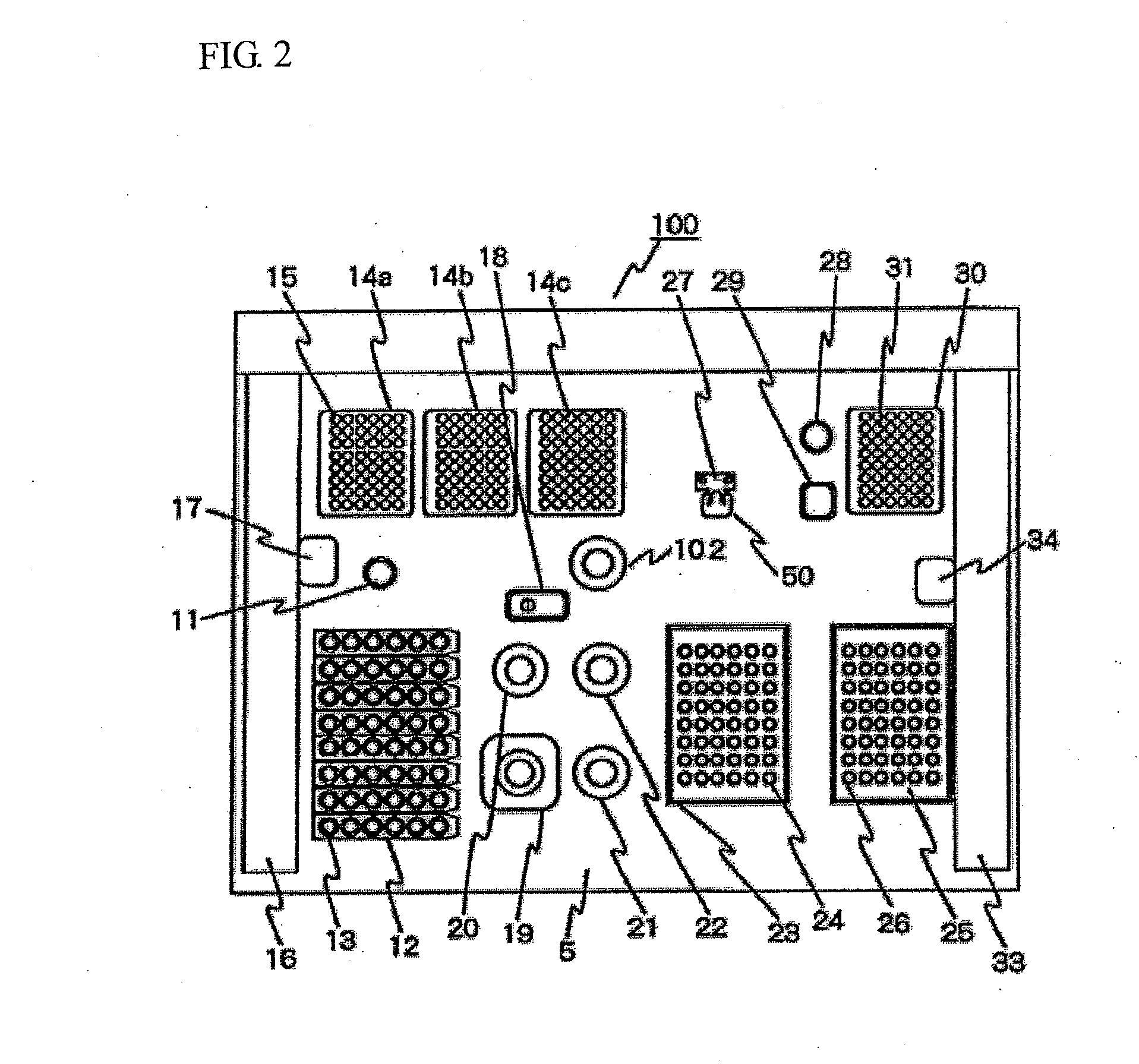 Instrument and method for collecting nucleic acids