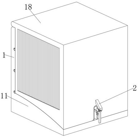 Optical communication network cabinet for Internet signal transmission