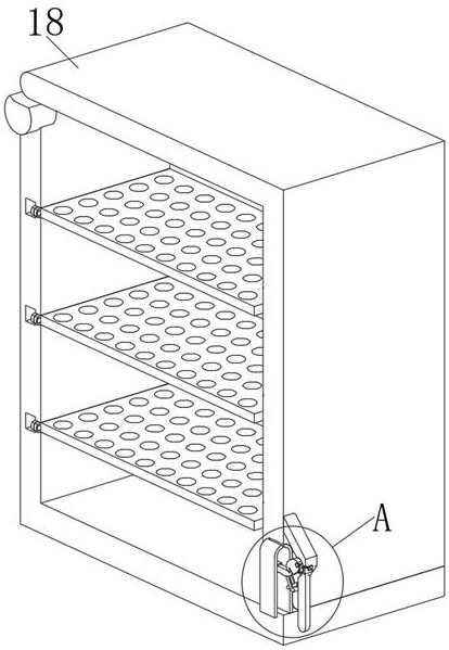 Optical communication network cabinet for Internet signal transmission