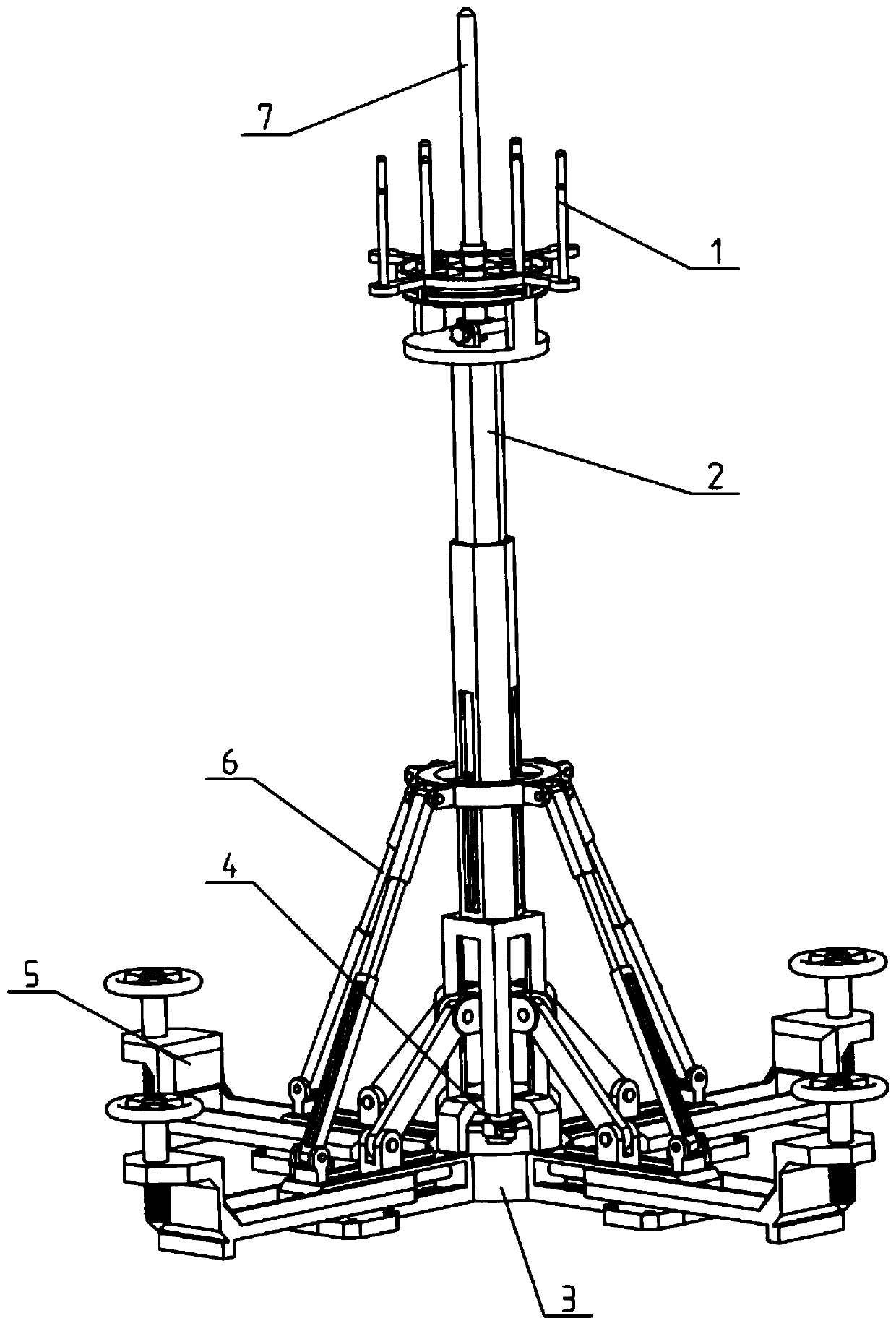 Fixed 5G base station convenient to adjust