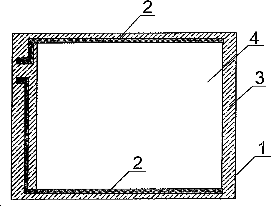 Touch screen electrode preparation method