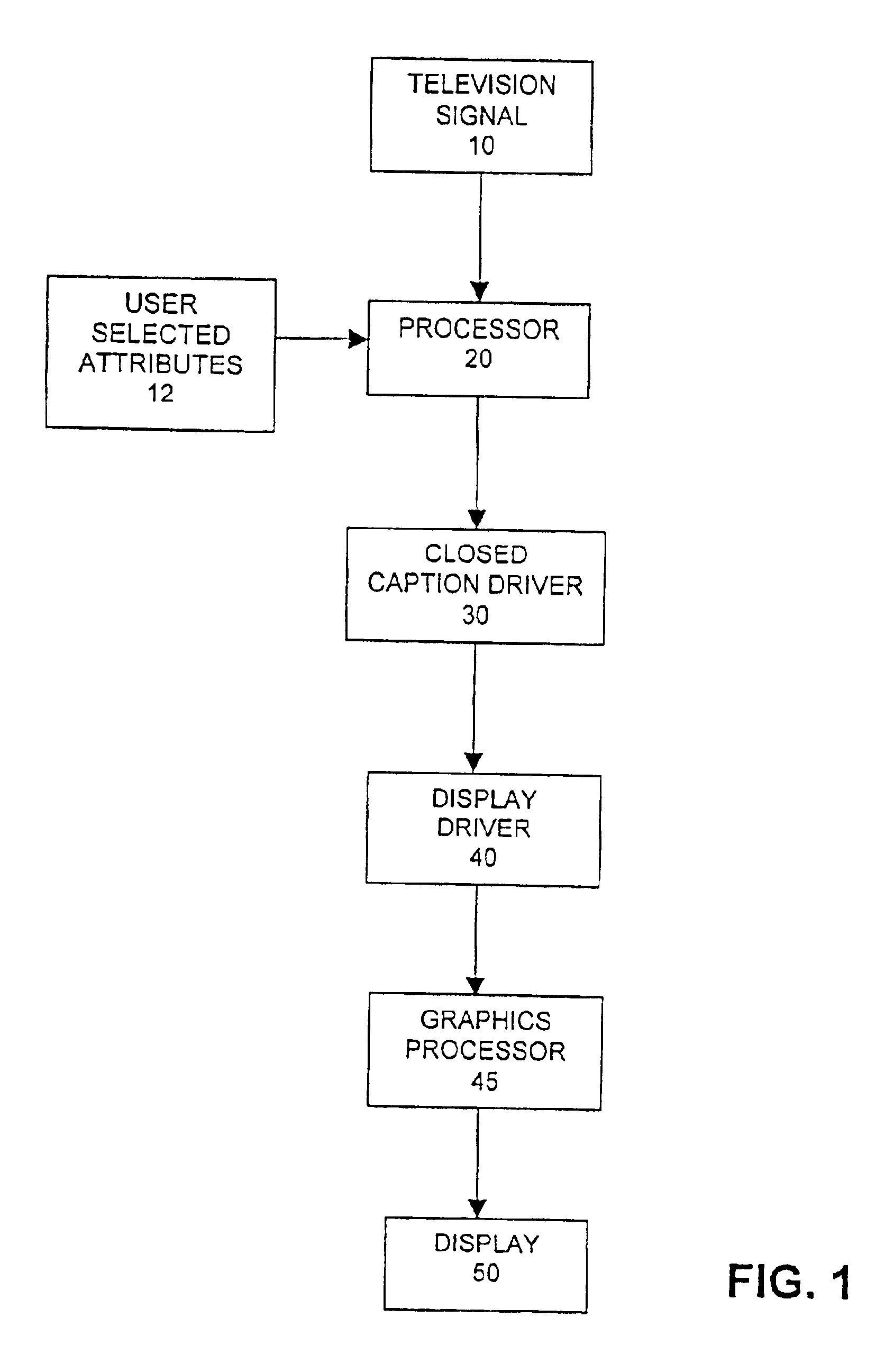 Methods and apparatus for the provision of user selected advanced close captions
