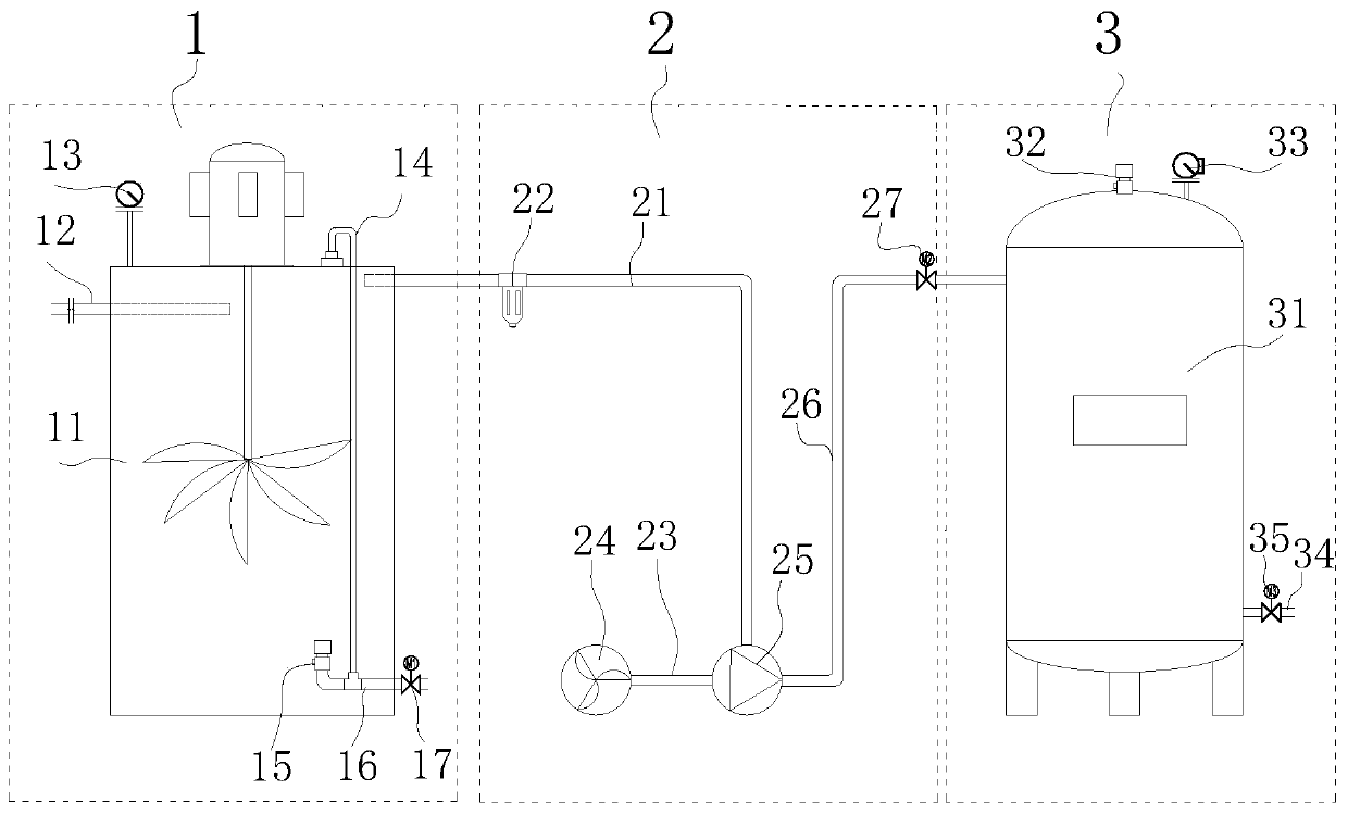 Carbon dioxide gas recovery system