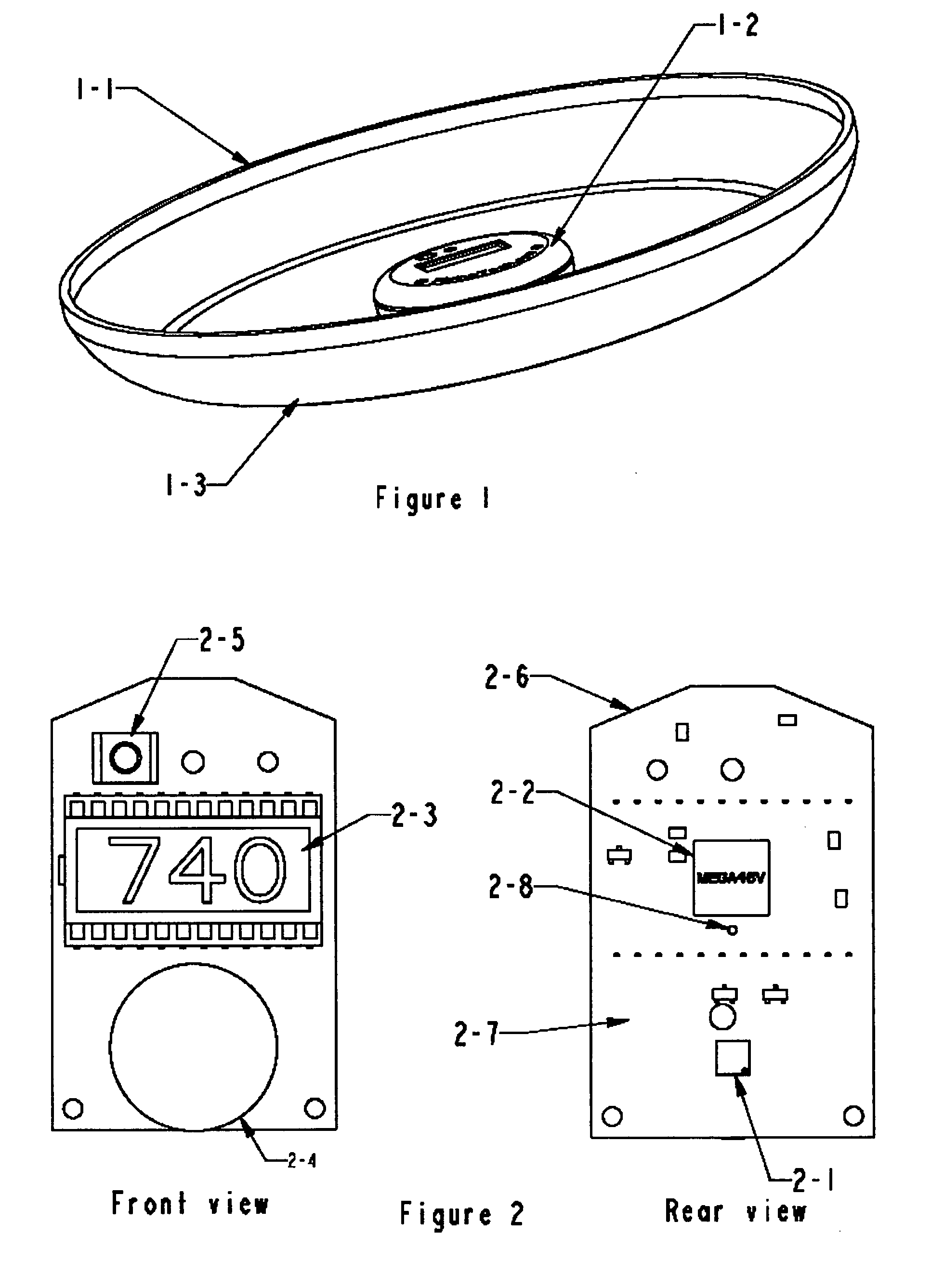 Flying disc training device