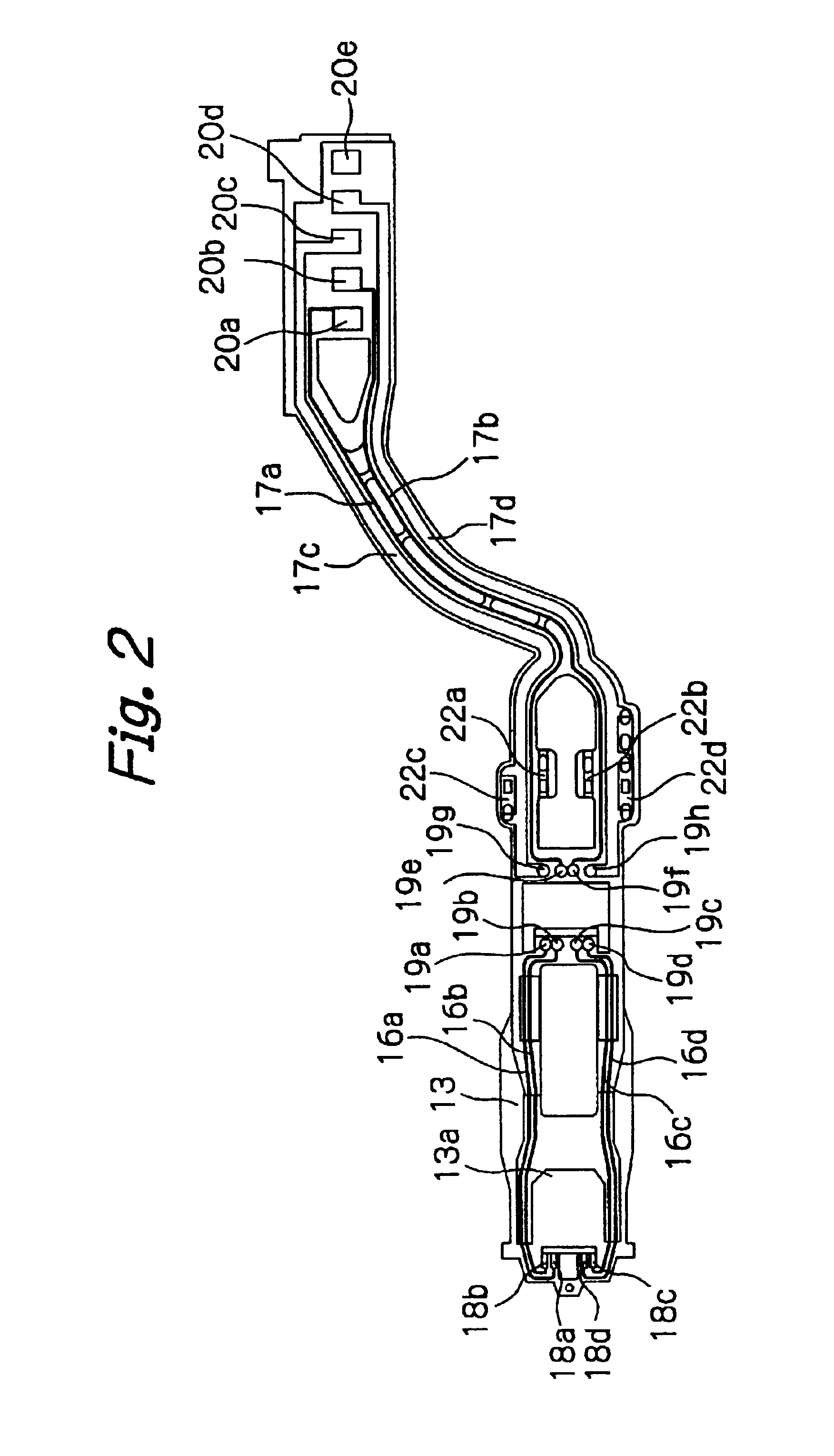 Lead conductor member for thin-film magnetic head and head gimbal assembly, using temporarily connected test connection pads