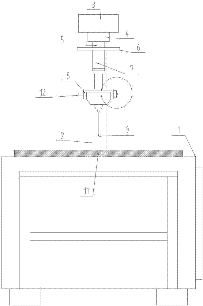 Drawing cutting device