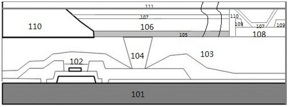 A kind of active oled display device and preparation method thereof