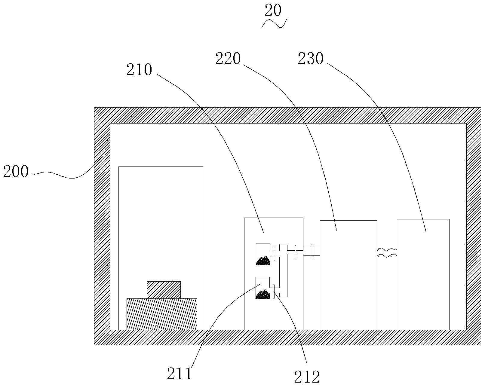 Positioning mining device and mining system