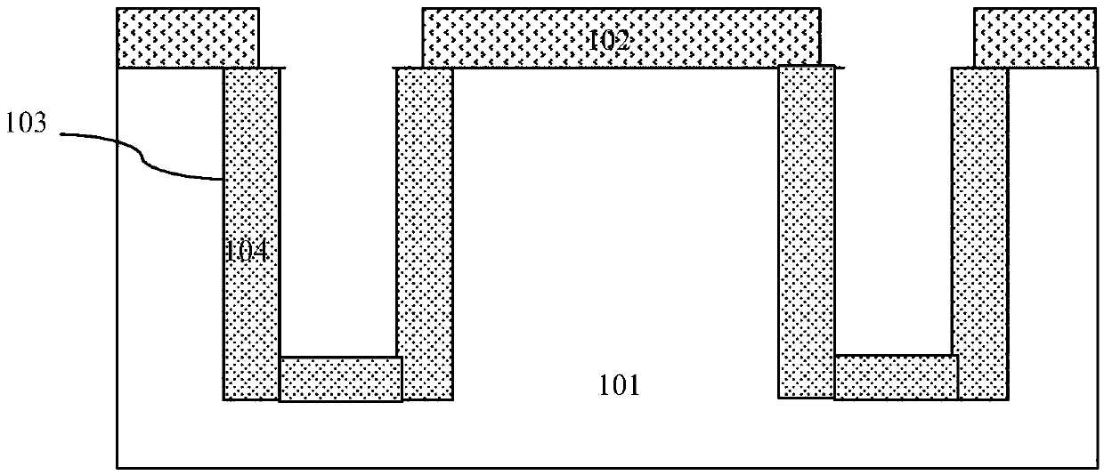 Manufacturing method of trench gate power device with shield gate