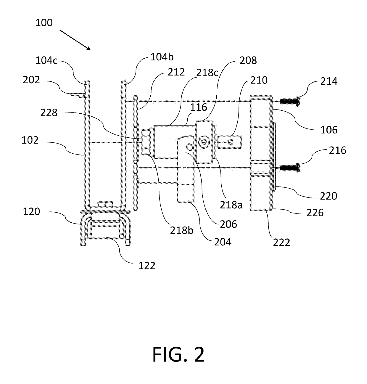 Running-end spool containment device and system