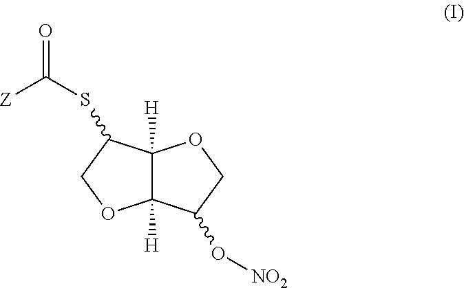 Stereospecific method for the preparation of dioxa-bicyclooctane nitrate compounds