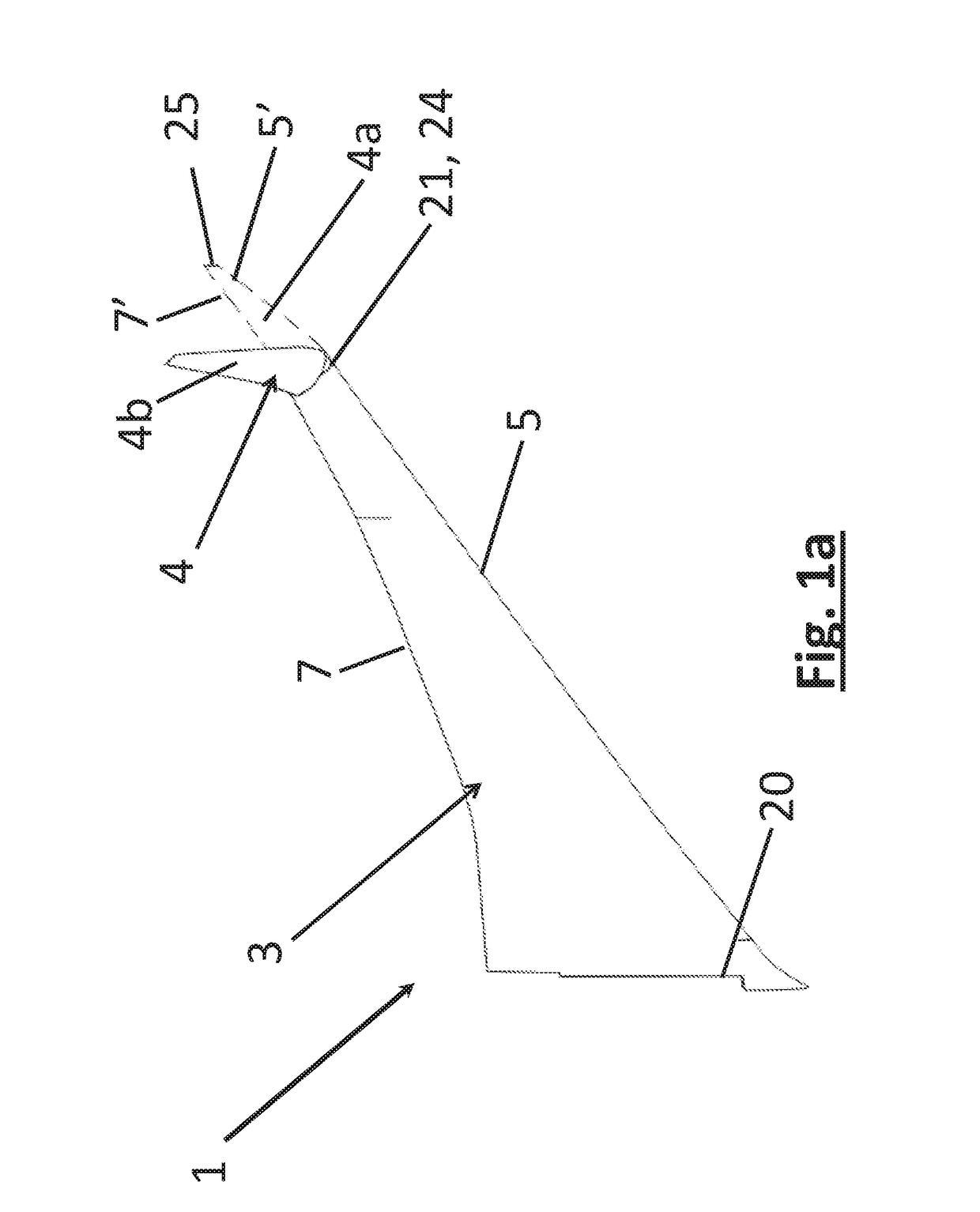 Rotational joint for an aircraft folding wing