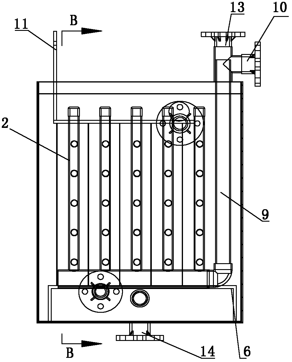 Electrolysis unit with membrane filtration function