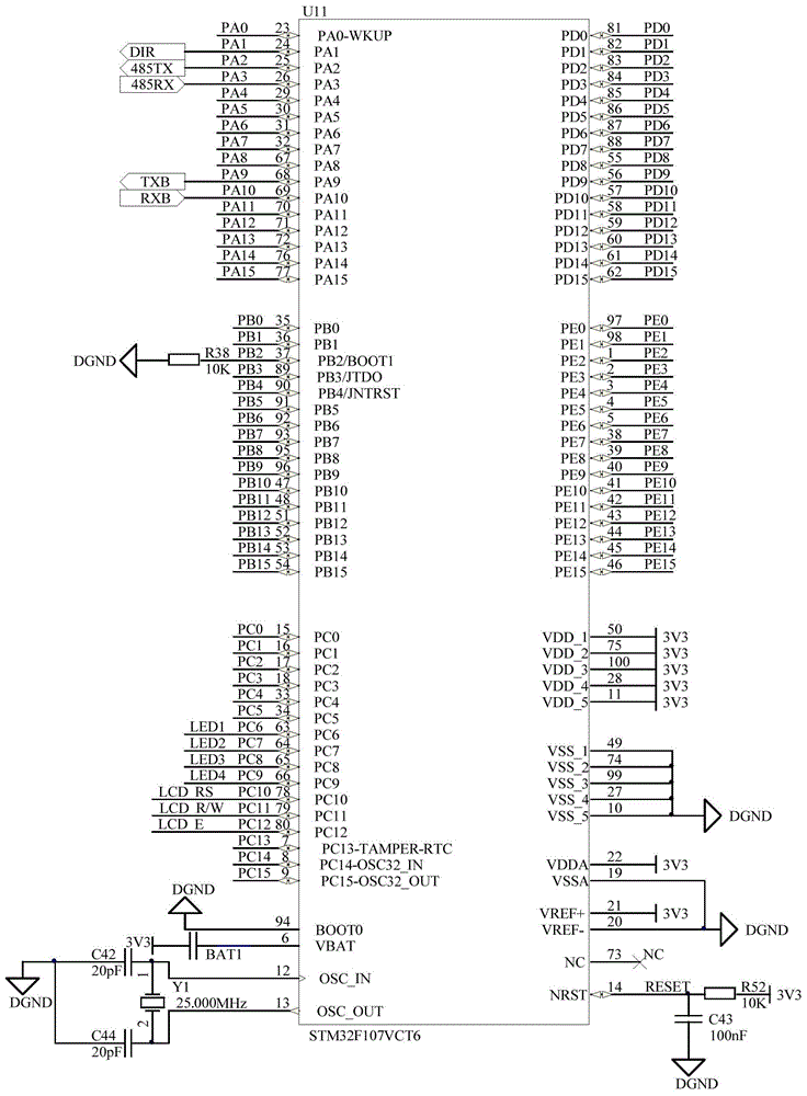 Real-time monitoring system for insulation of underground large-power device