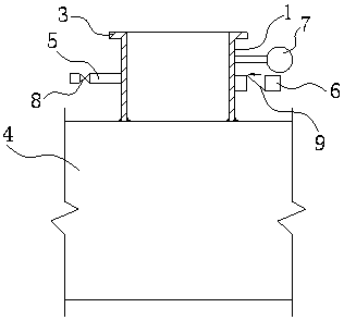 Construction method of non-stop contact opening for pressurized pipeline