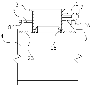 Construction method of non-stop contact opening for pressurized pipeline