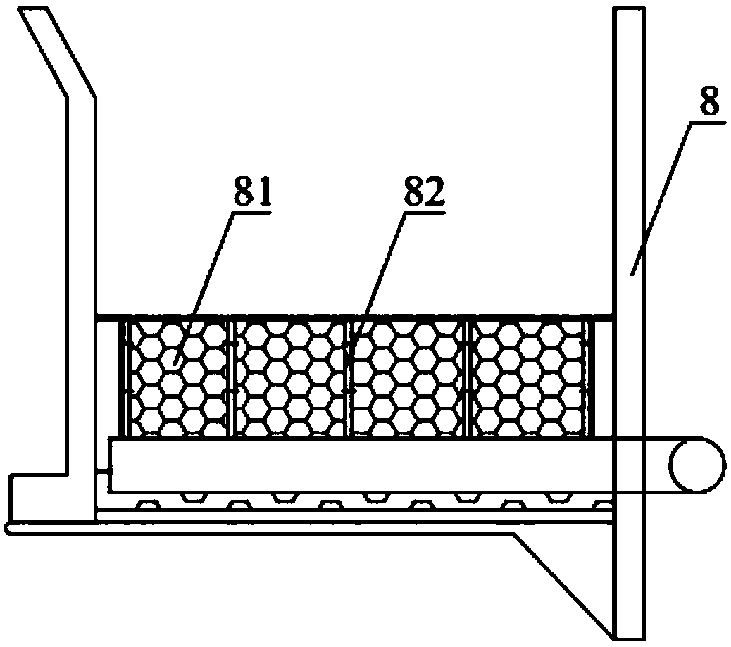 Bottom-filtration-process slag treatment method for ferroalloy submerged arc furnace