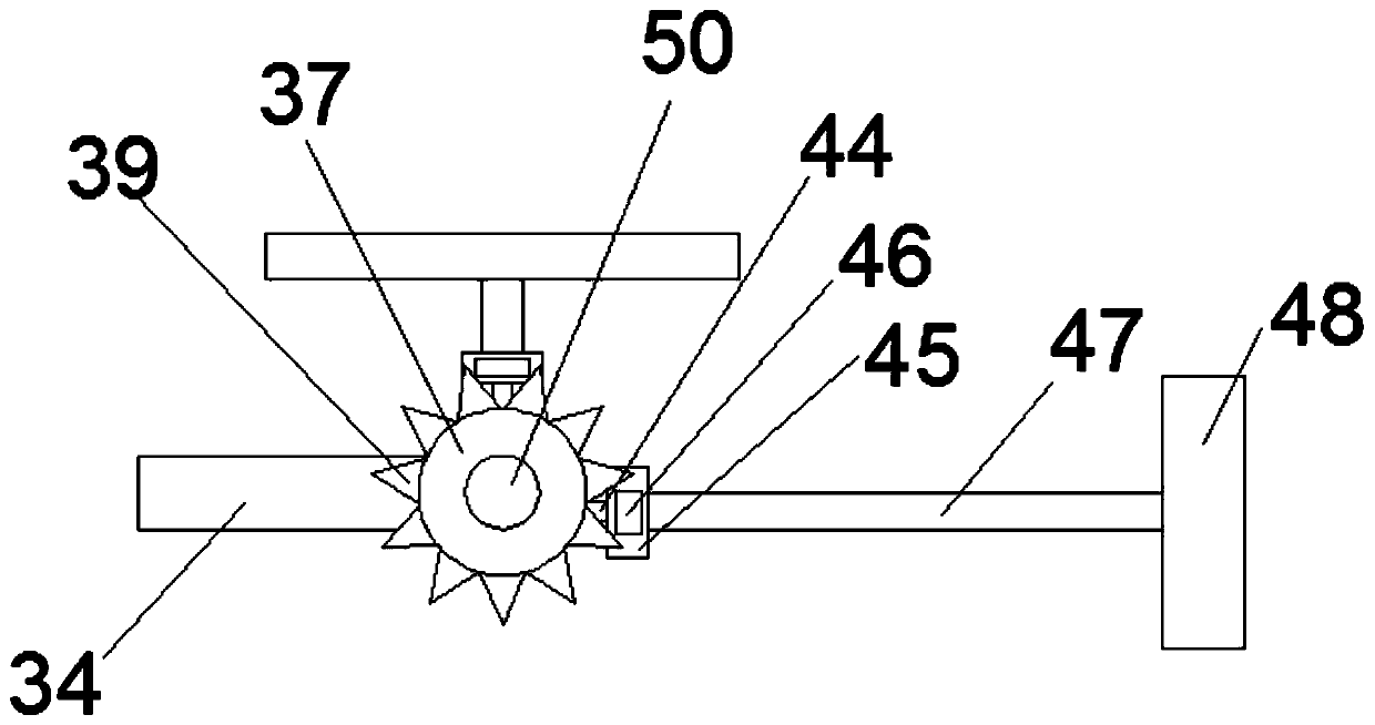 A conveying device with functions of shock absorption and heat dissipation