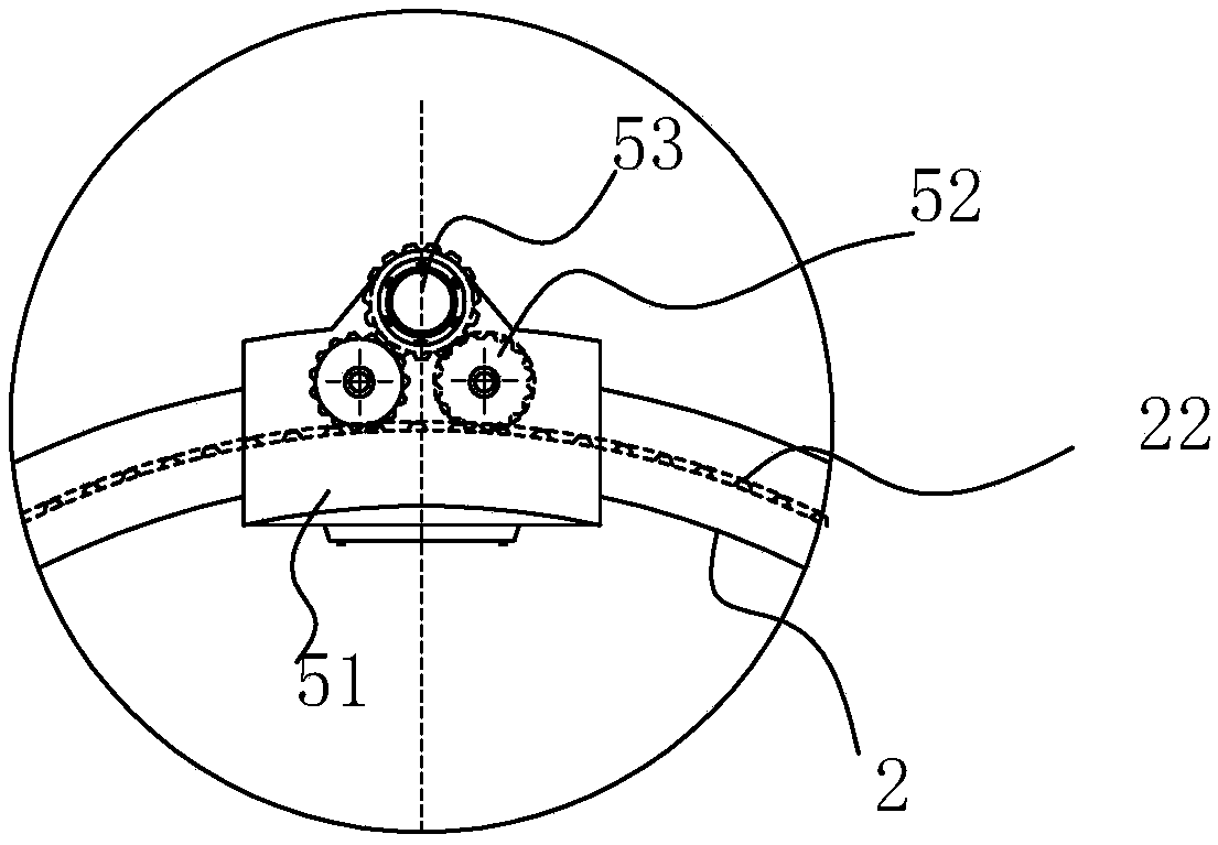 Conical ray-based X-CT detection device