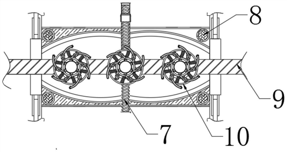 Intelligent manufacturing device capable of automatically and quickly fixing computer by using rotating force