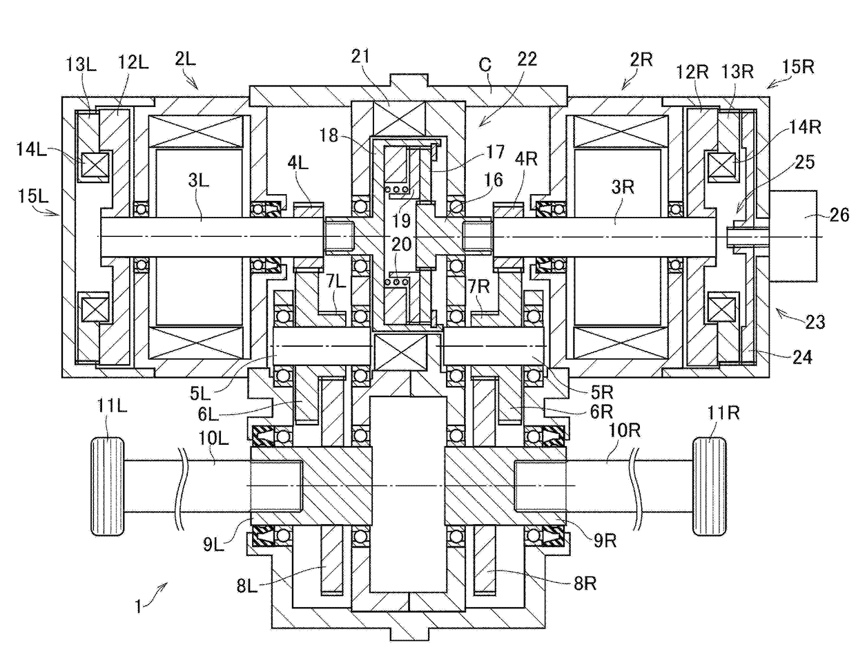 Drive force control system