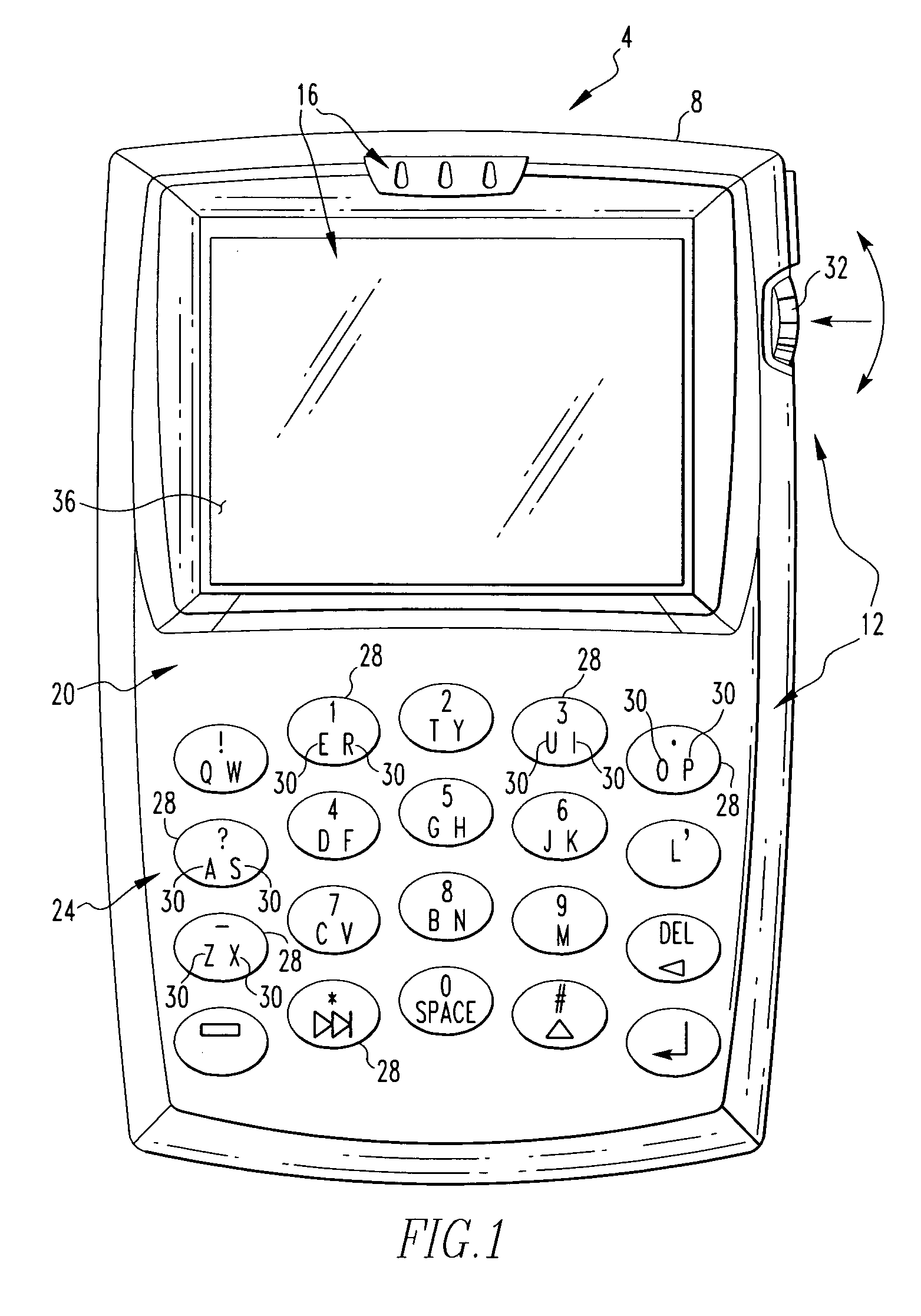 Handheld electronic device with reduced keyboard and associated method of providing quick text entry in a message
